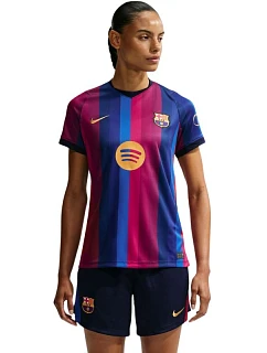 Dámske šortky Nike FC Barcelona 2026/27 Stadium Home modro-červené II1564 498