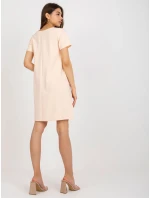 LK SK 506790 šaty.45 broskýň LK SK 506790 šaty.45 broskýň