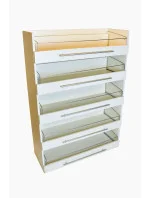 NÁBYTOK S 5 ZÁSUVKAMI 105X40X151