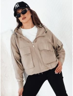 Dámska prechodná bunda BUNOL beige FashionStreet TY4253