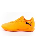Puma pánske športové turfy Future 8 Play TT kopačky oranžové
