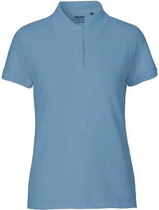 Neutral O 22980 Dámske polo tričko z bio bavlny 77.2280 dusty indigo Neutral O 22980 Dámske polo tričko z bio bavlny 77.2280 dusty indigo