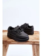 Klasyczne Dziecięce Buty Sportowe Czarne Marlin