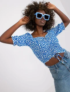 Blúzka RO BZ 2516 12.35X biela a modrá