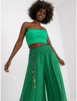 Dámske nohavice TW SP BI 81733.14 zelené