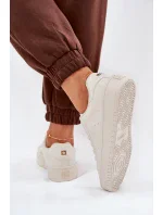 Dámske kožené tenisky ECO Big Star - béžové Dámske kožené tenisky ECO Big Star - béžové