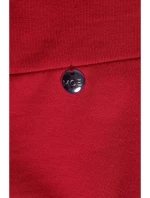 Priliehavé mini šaty M786 červené - Moe