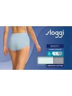Dámske maxi nohavičky Basic+ C4P - MODRÁ - modrá kombinácia M031 - SLOGGI Dámske maxi nohavičky Basic+ C4P - MODRÁ - modrá kombinácia M031 - SLOGGI