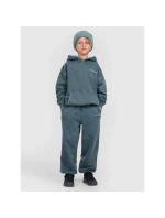 Chlapčenská mikina bez prúžkov s kapucňou 4F 4FJRAW25TSWSM2344-46S