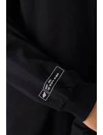 Koszulka Z Długim Rękawem Dla Chłopca Z Nadrukiem Regular 4F 4FJWAW24TLONM294-20S Czarna