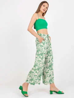 Nohavice D73771M62237A svetlo béžové