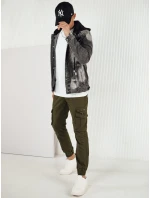 Pánske bojové nohavice zelené FashionStreet UX4178 Pánske bojové nohavice zelené FashionStreet UX4178