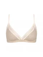 Dámske nohavičky GO Ribbed R Bralette - GRAY - St. béžová M013 - SLOGGI