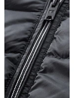 Russell Athletic 440F Dámska bunda Nano s kapucňou 10.440F iron grey
