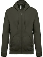 Kariban K 479 Mikina s kapucňou 20.K479 tmavá khaki Kariban K 479 Mikina s kapucňou 20.K479 tmavá khaki