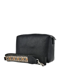 Malá kabelka s ozdobným popruhom Big Star OO574091 Black