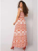 Šaty DHJ SK 13572.09P bielo-čierne