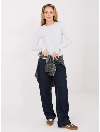 Blúzka WT BZ A1172.27 svetlosivá