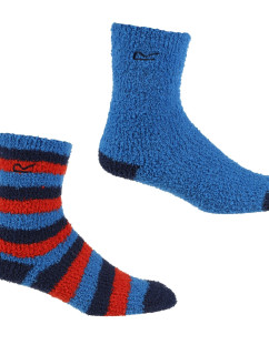 Detské ponožky 2 Pack RKH046-4DC modré - Regatta