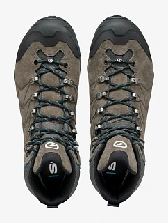 Trekové topánky Scarpa ZG Trek GTX – titánová/jazerná modrá, veľkosť: 46