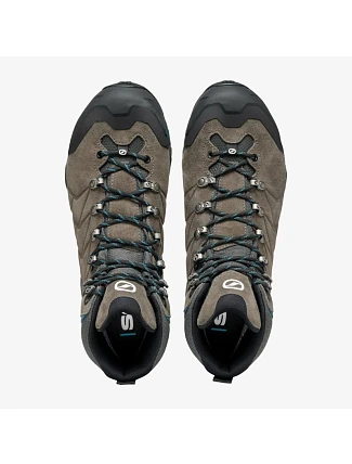 Trekové topánky Scarpa ZG Trek GTX – titánová/jazerná modrá, veľkosť: 46