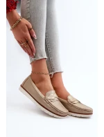 Dámske mokasíny z ekokože Golden Nestalia