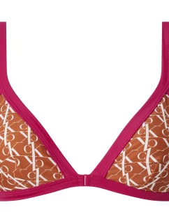 Dámsky horný diel plaviek One Monogram KW0KW01747-0HD - Calvin Klein