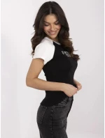 Tričko NM TS V7939.50 čiernobiele