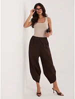 RV DR 9719 1.22 tmavohnedé tepláky