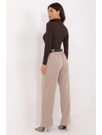 Šnúrové nohavice model 220752 Taliansko Moda Šnúrové nohavice model 220752 Taliansko Moda