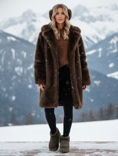 Dámske textilné snežnice s kožušinou zelené FashionStreet ZY1254