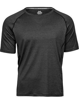 Tee Jays TJ 7020 Pánske športové tričko CoolDry® 18.7020 čierna melírovaná Tee Jays TJ 7020 Pánske športové tričko CoolDry® 18.7020 čierna melírovaná
