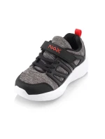 Dětská městská obuv nax NAX GORROMO black Dětská městská obuv nax NAX GORROMO black
