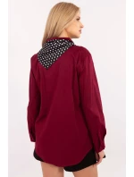 Košeľa s dlhým rukávom model 204365 Taliansko Moda