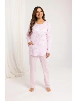 Pyžamo Regina 710 long/r M-XL Z25/26 dámske nezapínané
