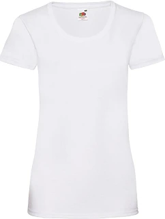 Fruit of the Loom Lady-Fit Valueweight T Dámske tričko 16.1372 biele