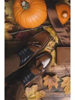 Ponožky k obleku - so vzorom 056