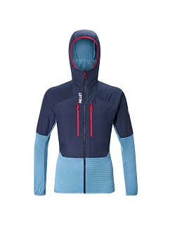 Pánska bunda MILLET Parmelan Hybrid Hoodie M, modrá