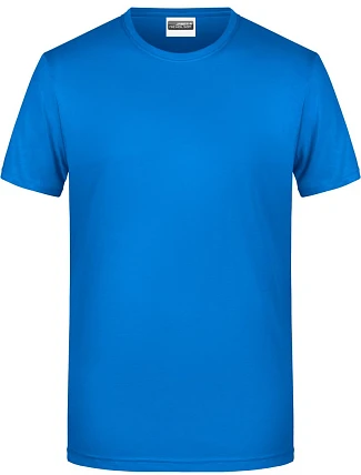 Daiber 8008 Pánske tričko z bio bavlny 02.8008 kobaltová Daiber 8008 Pánske tričko z bio bavlny 02.8008 kobaltová