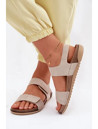 Dámske sandále Inblu AA000070 Beige