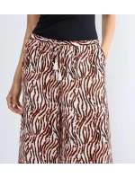 Letné saténové nohavice - BIELA - TRIUMPH BIELA - TRIUMPH