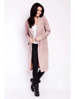 Sveter na zapínanie M118 ružový - Infinite You