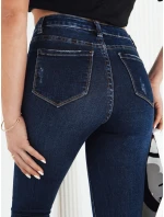 Dámske džínsové nohavice CANOS navy blue FashionStreet UY1959