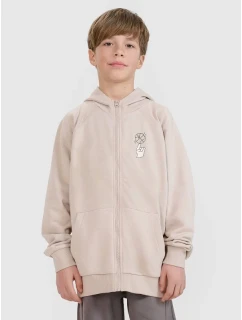 Chlapčenská mikina s kapucňou 4F 4FJRSS25TSWSM2103-83S