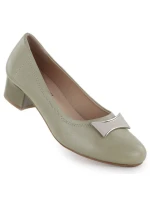 Dámske olivové lodičky Jezzi 200-15