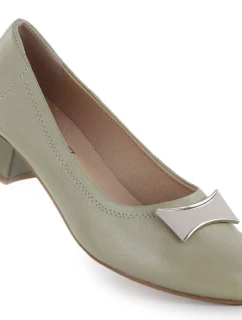 Dámske olivové lodičky Jezzi 200-15