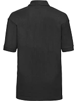 Russell Athletic 539B Detské polo tričko z piké 10.539B čierne Russell Athletic 539B Detské polo tričko z piké 10.539B čierne