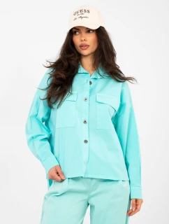 IT KS košeľa FL9968.48 tyrkysová