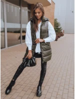 Dámska zelená vesta FIERA FashionStreet TY2362