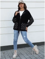 Dámska prechodná bunda z alpaky WINONA black FashionStreet NY0667